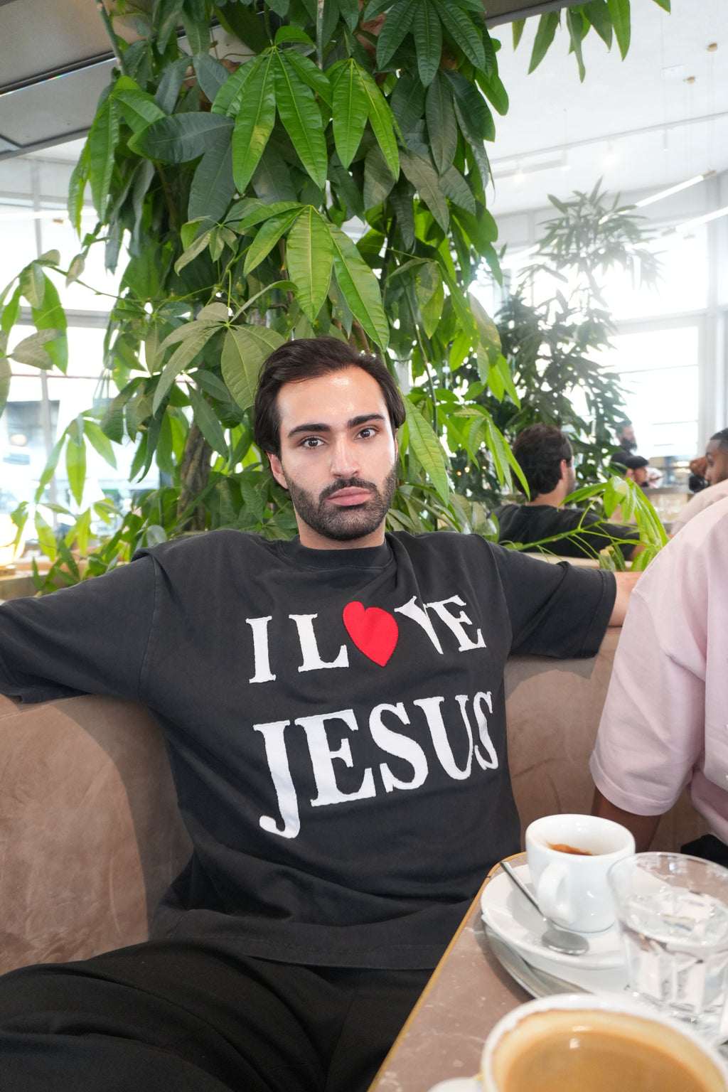 I LOVE JESUS Black Shirt