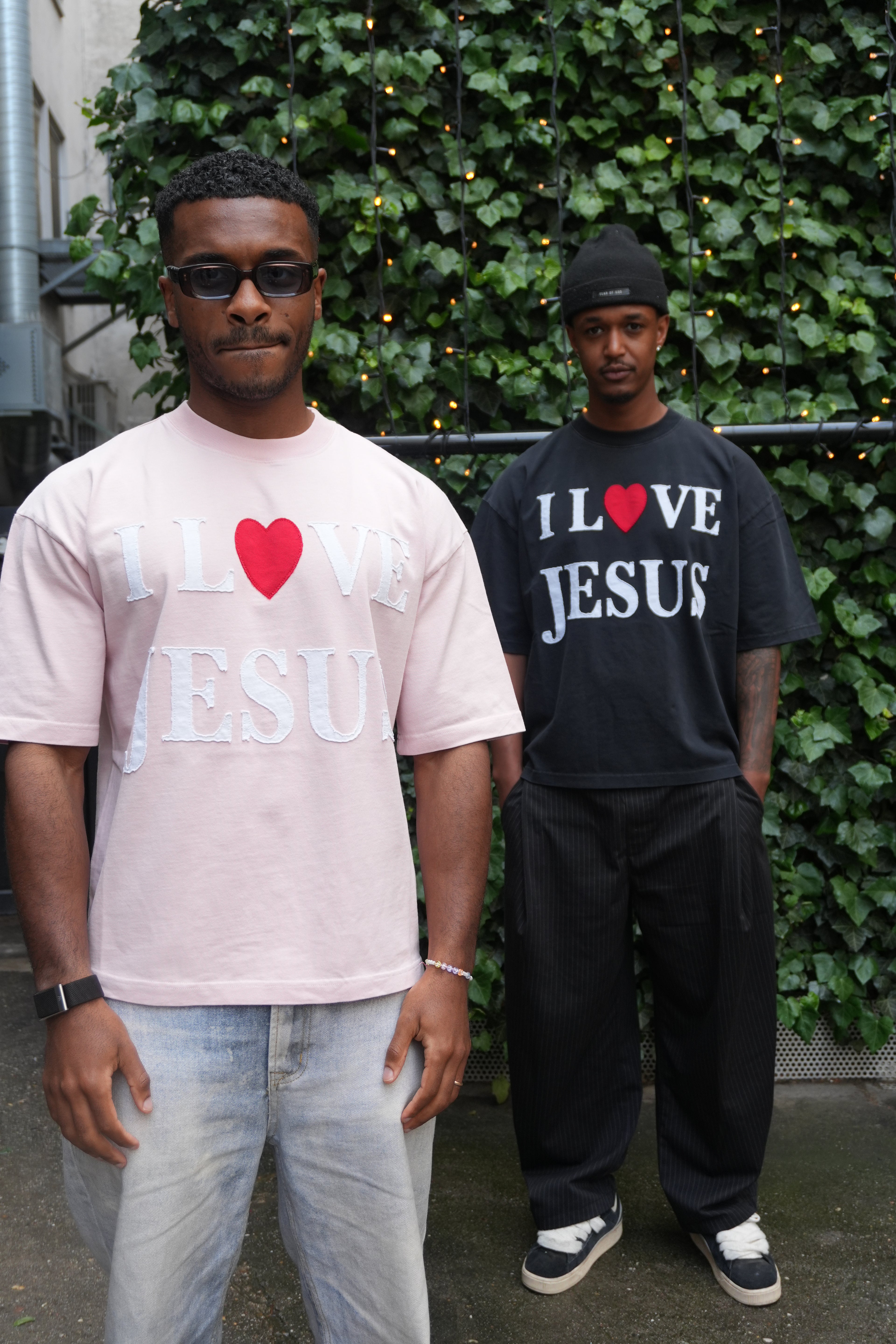 I LOVE JESUS Pink Shirt